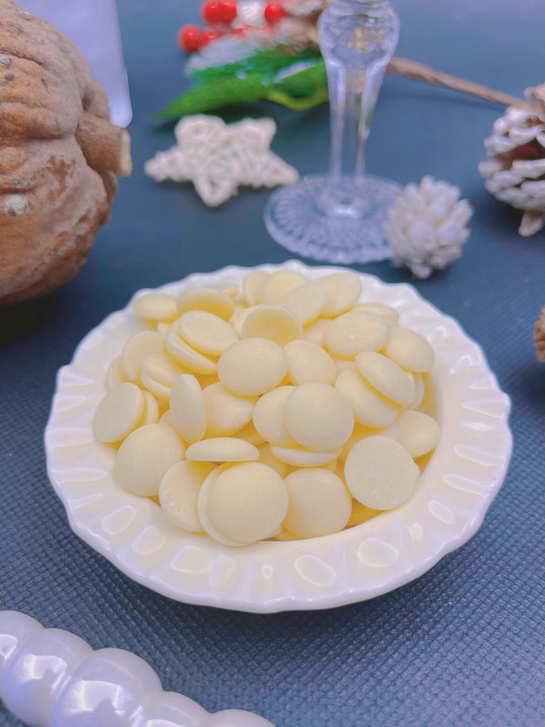 ?純脂白巧克力紐扣形(圖3)