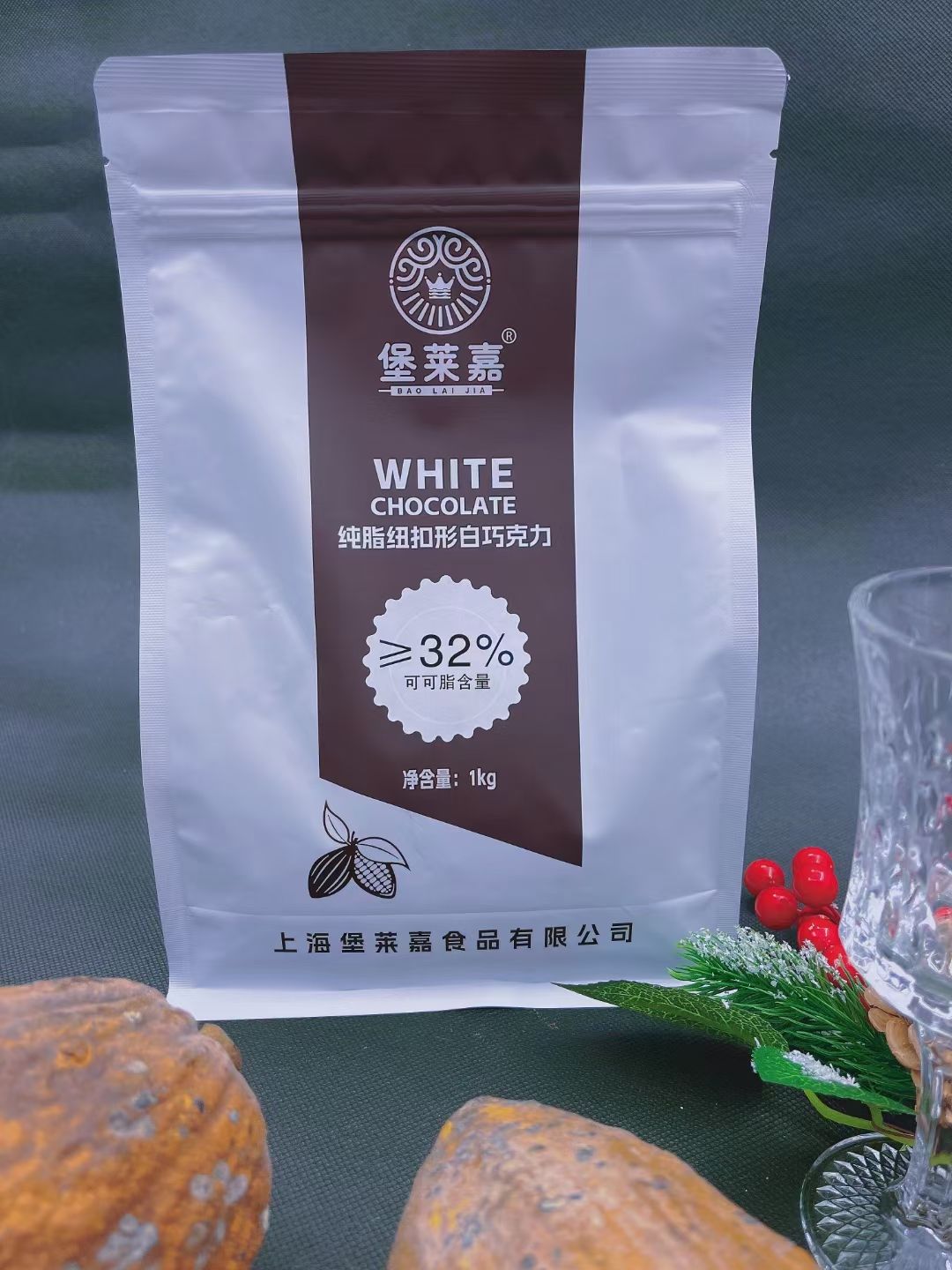 ?純脂白巧克力紐扣形(圖4)