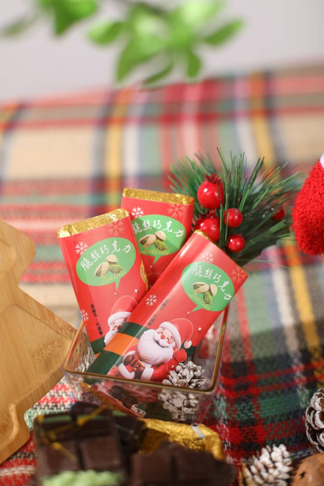 迪拜風味巧克力 50g  爆品！  圣誕款(圖1)