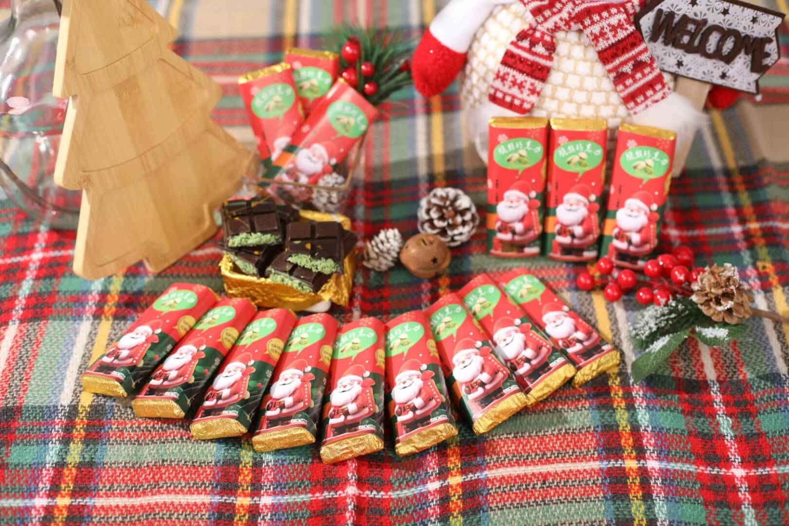 迪拜風味巧克力 50g  爆品！  圣誕款(圖9)