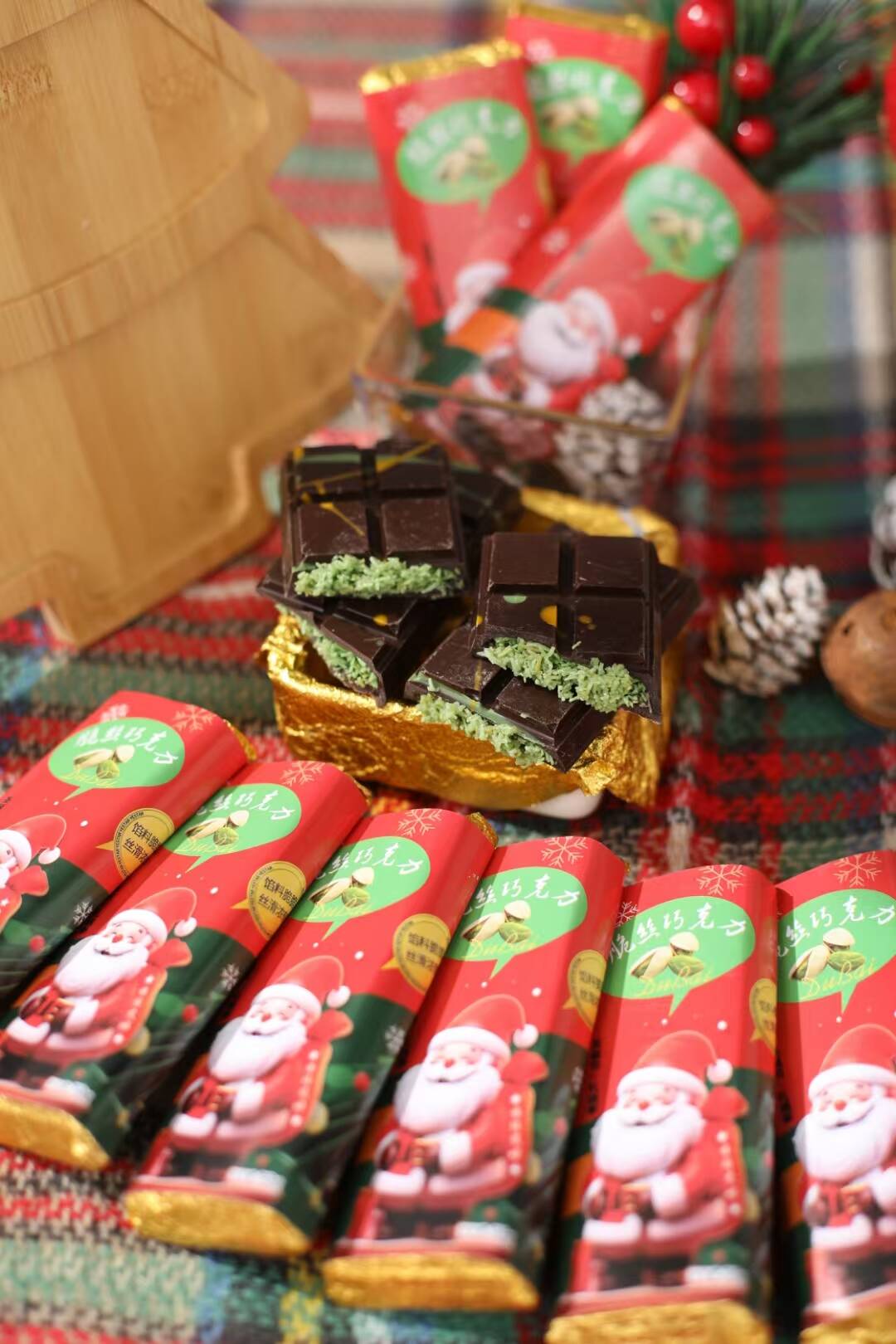 迪拜風味巧克力 50g  爆品！  圣誕款(圖7)