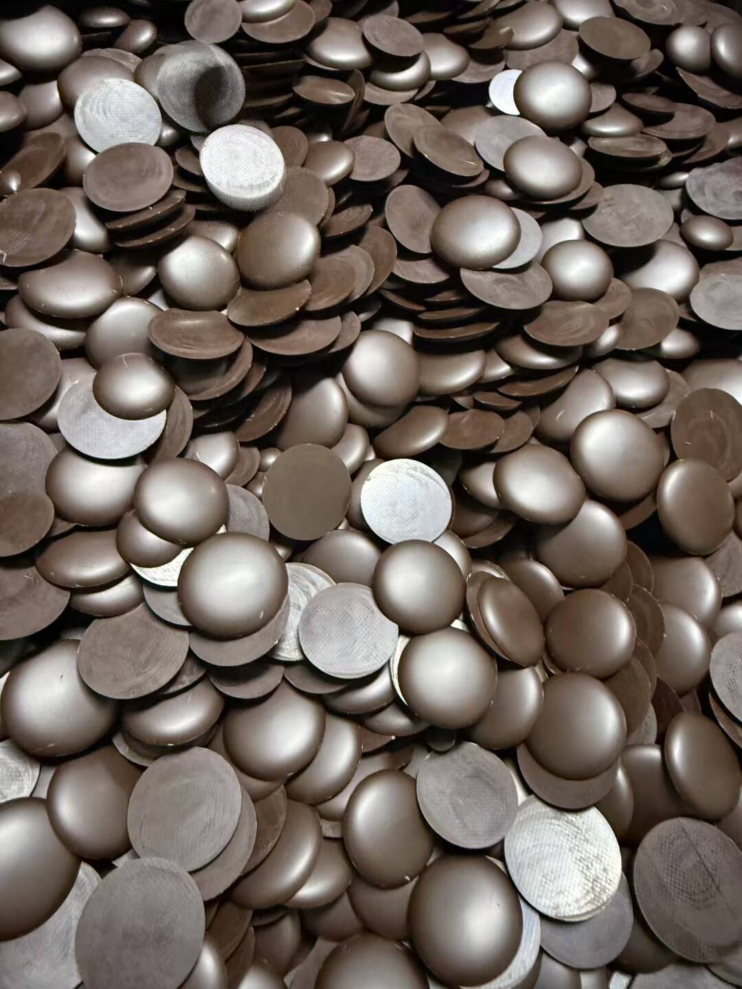 純脂巧克力紐扣現貨 55%、58%可定(圖1)